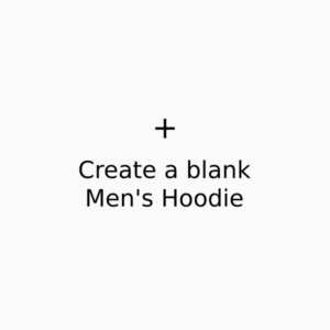 Stwórz i wydrukuj swój projekt męskiej bluzy z kapturem online