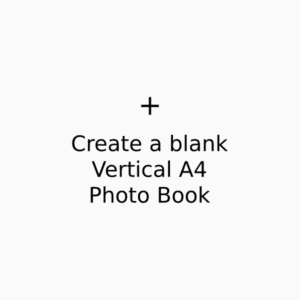 Lag og skriv ut ditt vertikale A4-fotobokdesign online