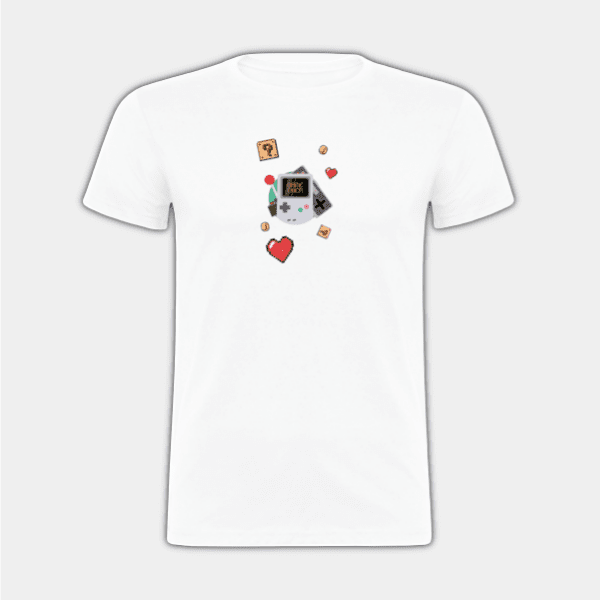 Game Over, Gaming Icons, Multicolored, Men's T-shirt #1