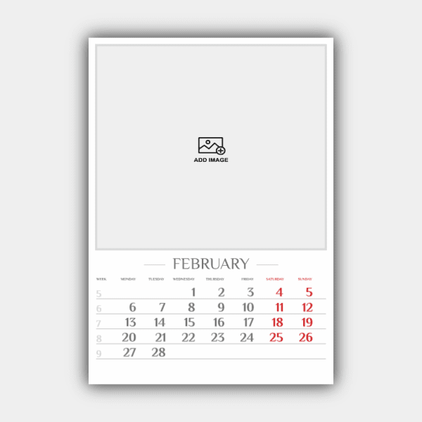 Create and Print Your A3 Vertical 2023 Wall Calendar Design Online (template #2) #4