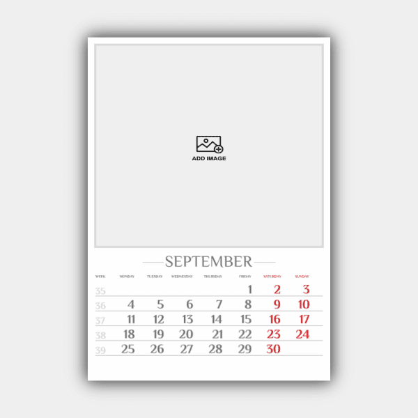 Create and Print Your A3 Vertical 2023 Wall Calendar Design Online (template #2) #11