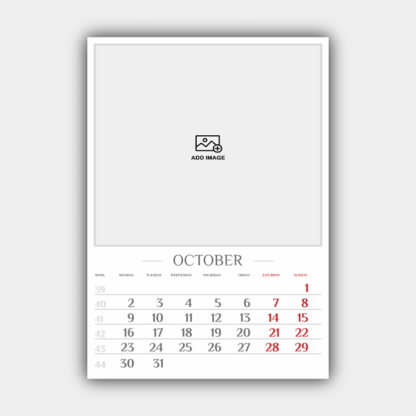Cree e imprima en línea su diseño de calendario de pared vertical 2023 (plantilla nº 2) #11
