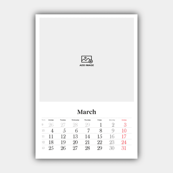 Create and Print Your Vertical 2024 English Wall Calendar Design Online (template #2) #4