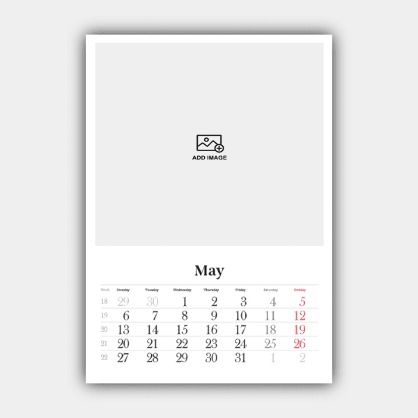 Create and Print Your Vertical 2024 English Wall Calendar Design Online (template #2) #6