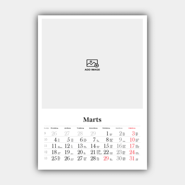 Create and Print Your Vertical 2024 Latvian Wall Calendar Design Online (template #2) #4