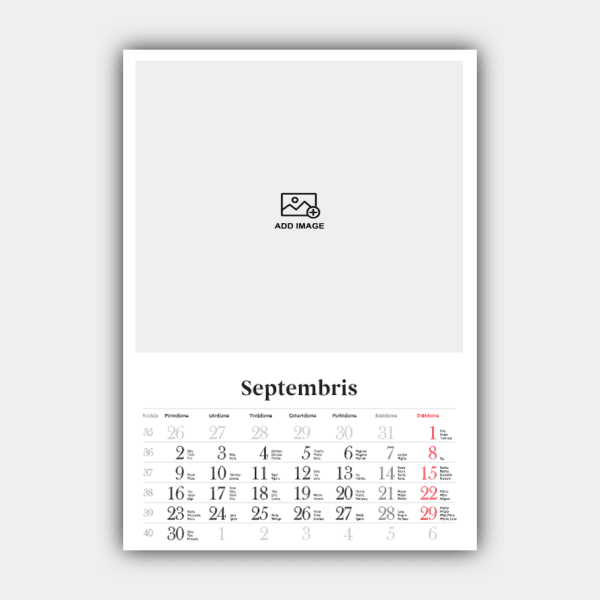Create and Print Your Vertical 2024 Latvian Wall Calendar Design Online (template #2) #10